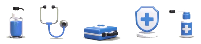 Surgeons performing an orthopedic procedure with advanced equipment